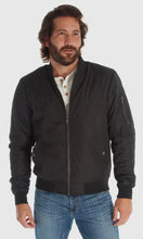 Load image into Gallery viewer, Blackout Elite Sherpa Lined Bomber Jacket (Black)