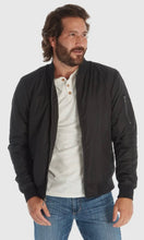 Load image into Gallery viewer, Blackout Elite Sherpa Lined Bomber Jacket (Black)