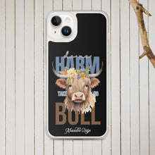 Load image into Gallery viewer, Do No Harm Take No Bull Case for iPhone® (Black)