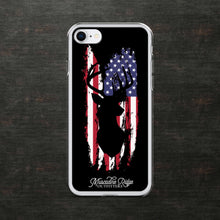Load image into Gallery viewer, Patriotic Buck Case for iPhone® (Black)