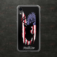 Load image into Gallery viewer, Patriotic Buck Case for iPhone® (Black)