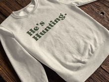 Load image into Gallery viewer, He’s Hunting Crewneck Sweater (Tan/Olive)