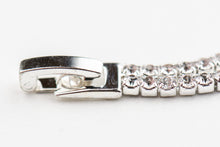 Load image into Gallery viewer, Double Trouble Tennis Bracelet (Silver)
