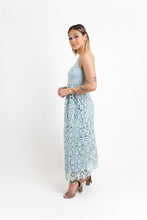 Load image into Gallery viewer, Night of Perfection Cotton Lace Maxi Dress (Mint)