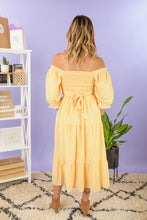 Load image into Gallery viewer,  Don't Miss out on the ideal Spring dress! This is the dress that every girl dreams of with is Gingham Pattern, tie detail, Smocked Back Panel, and Pockets!