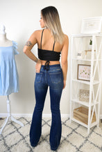 Load image into Gallery viewer, Basics Don't have to be so basic with our Asymmetrical Giving Notice Crop Top! You won't want to miss on this closet staple that's sure to elevate any outfit!