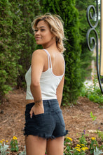 Load image into Gallery viewer, Let's Be Friends Double Strap Crop Top (Off White)