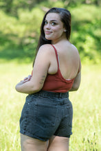 Load image into Gallery viewer, This Super-Soft basic crop top is the perfect piece to compliment any staple piece in your closet! Stay comfy and cute in our Meaningful Moments Cropped Tank Top!