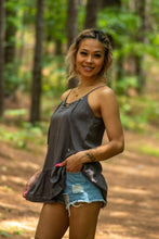 Load image into Gallery viewer, Casual and flirty, this top is perfect for a get together with the girls! Pair this tunic with some denim shorts and sandals for a casual summer look for dress it up with some demin and heels.