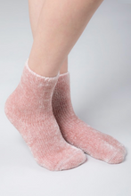 Load image into Gallery viewer, Toasty Toes Plush Soft Chenille Socks