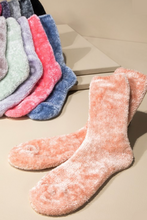 Load image into Gallery viewer, Toasty Toes Plush Soft Chenille Socks
