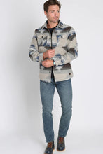Load image into Gallery viewer, Jachs Aztec Shirt Jacket (Blue)
