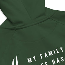 Load image into Gallery viewer, My Family Tree Has a Deer Stand In It Unisex Raglan Hoodie
