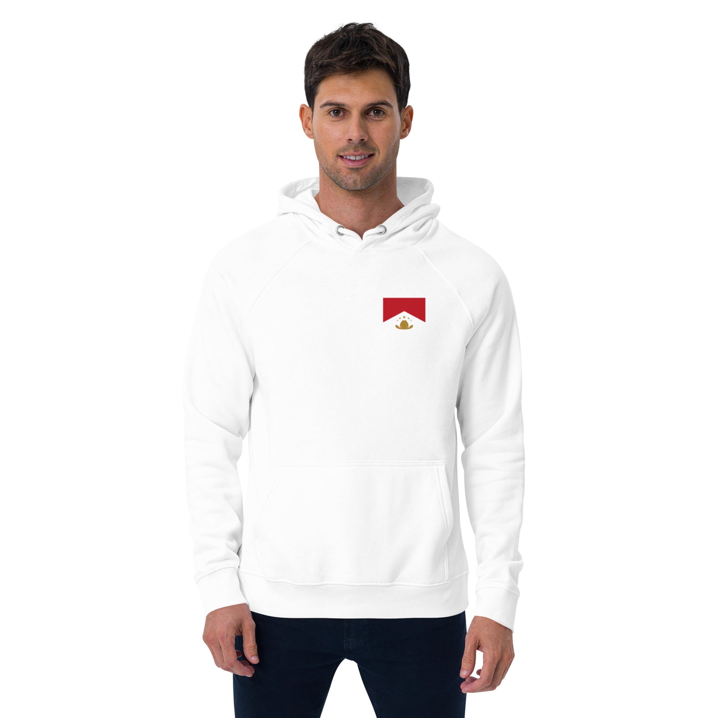 Two Things We Don't Chase Liquor & Cowboys Hoodie (White)