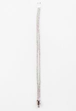 Load image into Gallery viewer, Double Trouble Tennis Bracelet (Silver)
