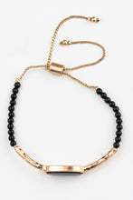 Load image into Gallery viewer, Halfway There Bracelet (Black)

