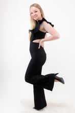 Load image into Gallery viewer, Our Modern Sophistication Ruffle Sleeve Romper is a total Show Stopper! Don&#39;t miss out on what all the Boss Babes are wearing! 
