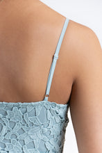 Load image into Gallery viewer, Night of Perfection Cotton Lace Maxi Dress (Mint)
