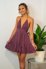 Load image into Gallery viewer, This is the perfect dress to go out on the prowl in. Pair this dress with some black thigh high boots and gold accessories for a night out, or stay casual and flirty with some white sneakers and a denim jacket. Either way this is the perfect dress to transition into every season!
