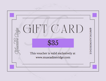 Load image into Gallery viewer, Muscadine Ridge Gift Card

