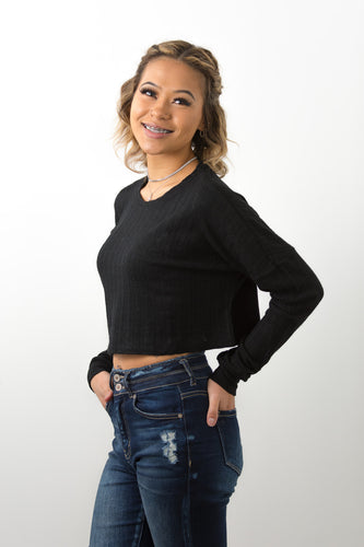 Basics Build the Best Outfits! Our Taking Action Top is the be layering piece to be paired with all your shackets this season!