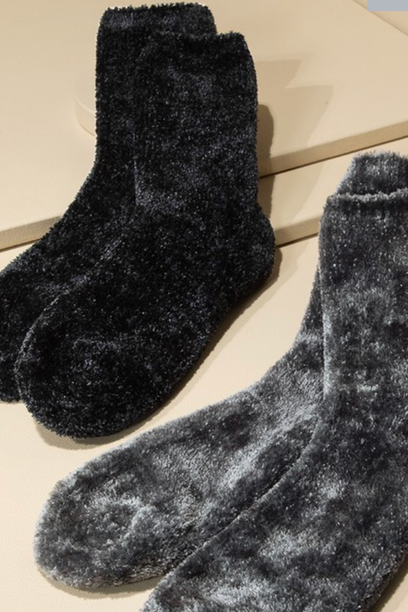 Toasty Toes Plush Soft Chenille Socks