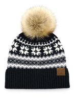 Load image into Gallery viewer, On Nordic Time CC Crafted Pom Detail Beanie

