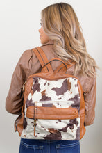Load image into Gallery viewer, Weekend Rush CowPrint Backpack
